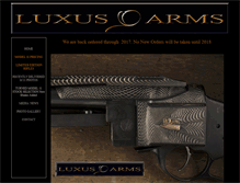 Tablet Screenshot of luxusarms.com